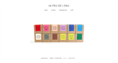 Desktop Screenshot of lefeudeleau.com